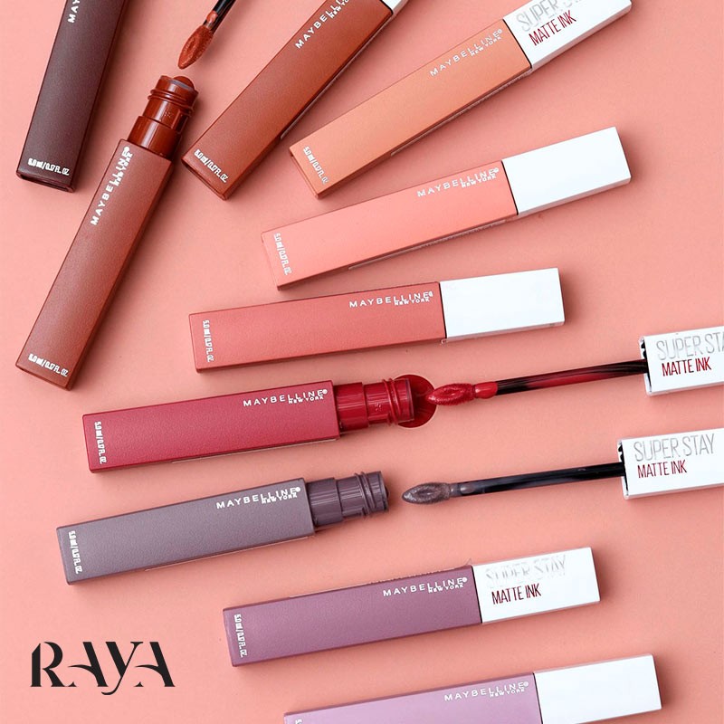 رژ لب مایع و مات سوپر استی میبلین Maybelline Super Stay Matte Ink Liquid Lipstick